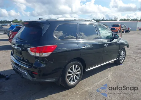 2016 Nissan Pathfinder Sv from USA, damaged, VIN 5N1AR2MN1GC614877